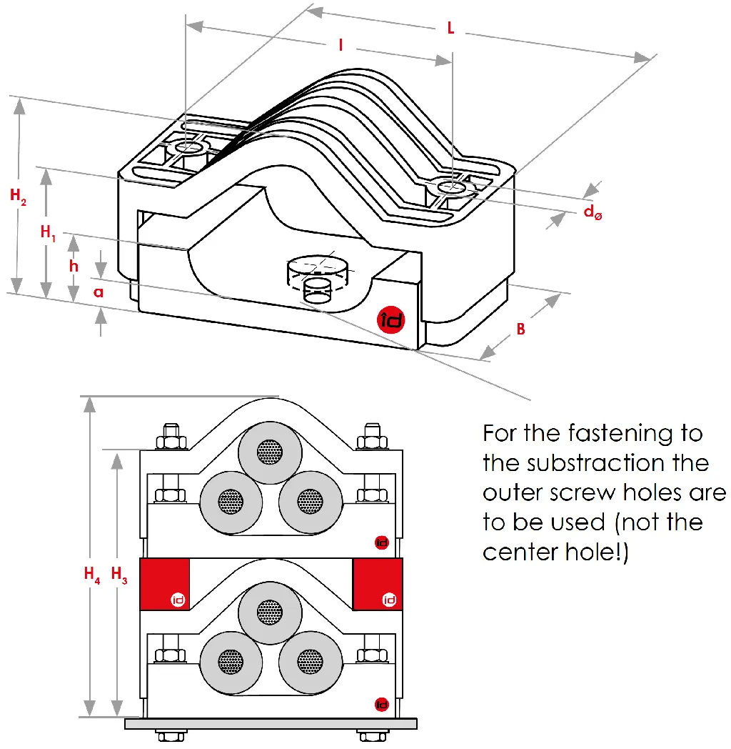 KS-Tower Series with Adapter Set — technical image 1