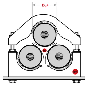 Distance Wedge for KH-Series — technical image 2